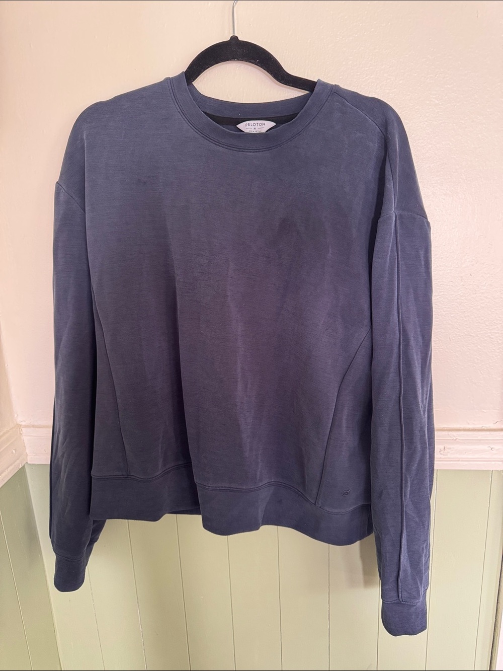 Peloton Navy Blue Crewneck Sweatshirt